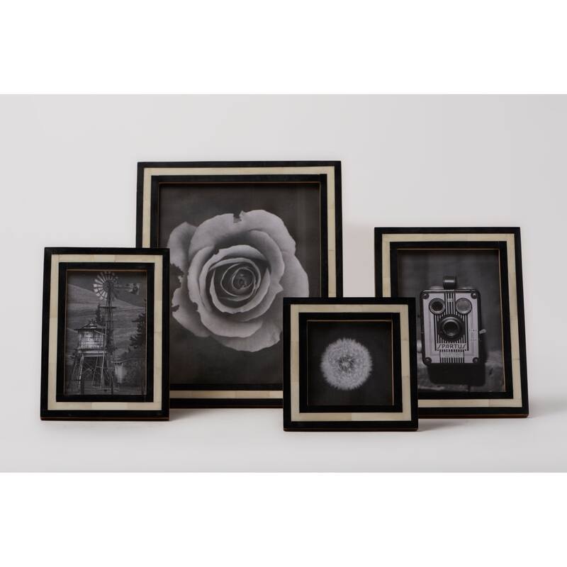 Line Frame Black & White - BLACK & WHITE