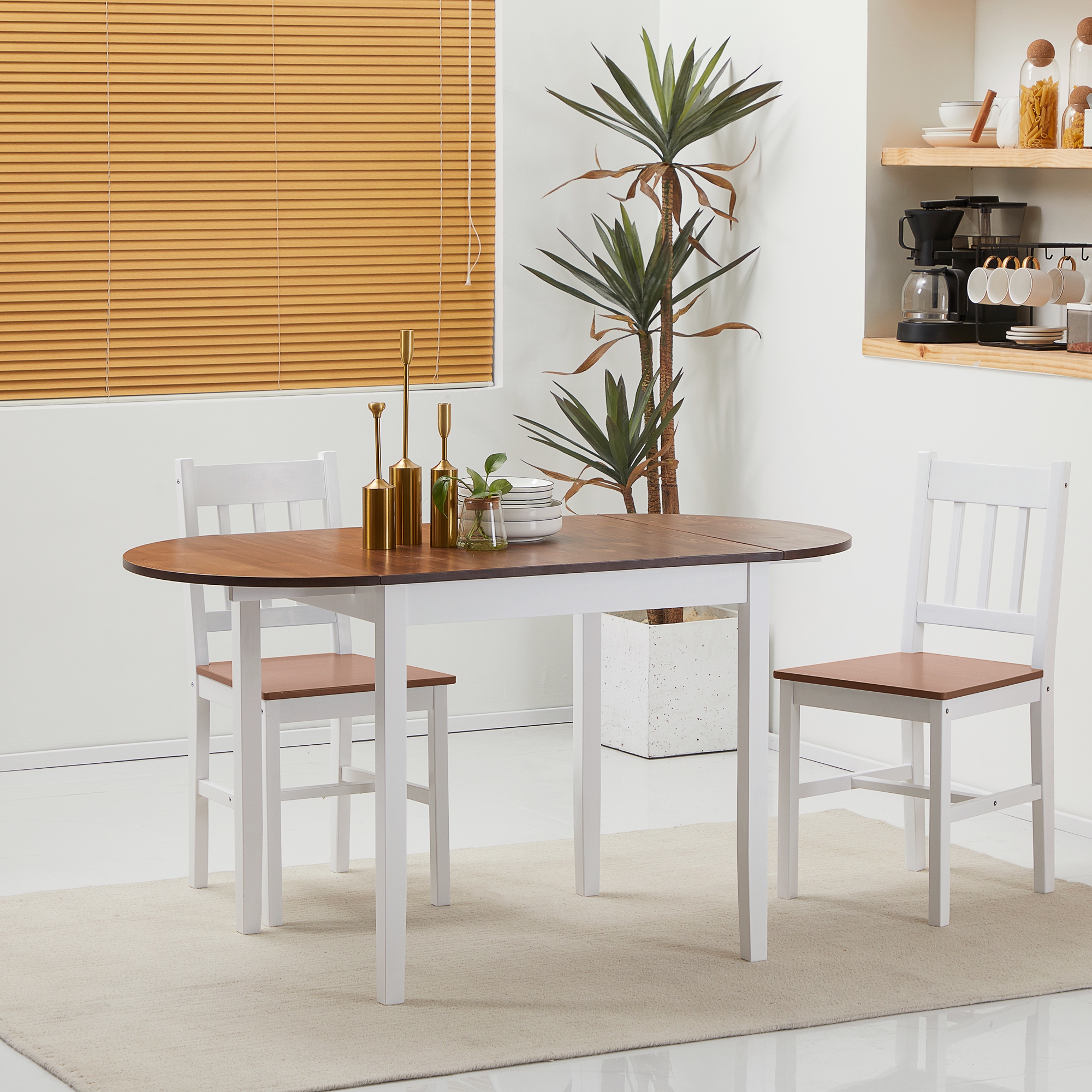 Small kitchen table with leaf shop