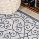 preview thumbnail 28 of 161, JONATHAN Y Ourika Vintage Filigree Textured Weave Indoor/Outdoor Area Rug