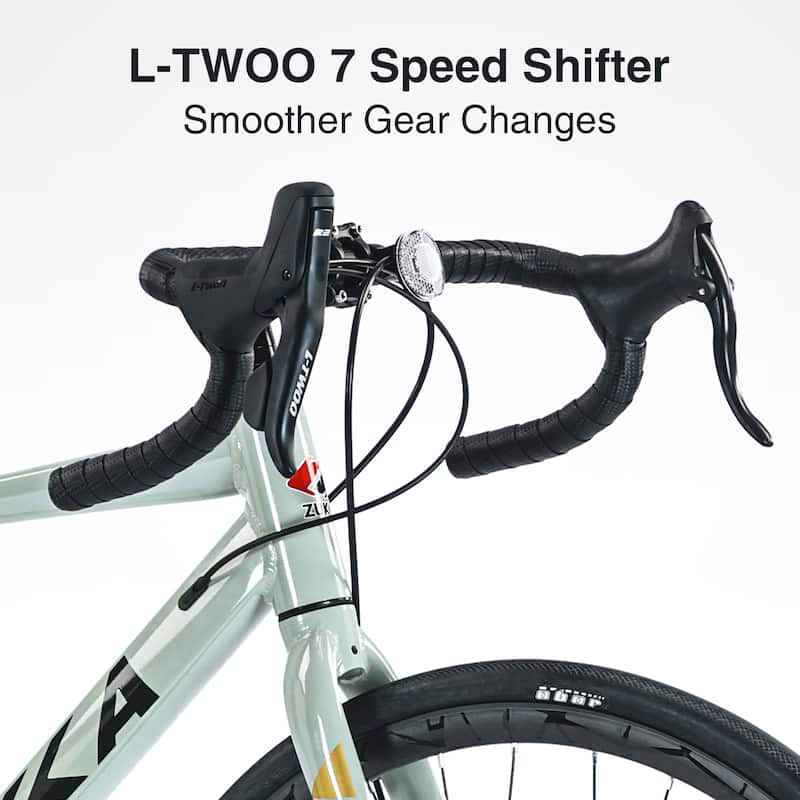 700c Road Bike,7 Speed Road Bike,For Men Women,Aluminum Alloy Frame
