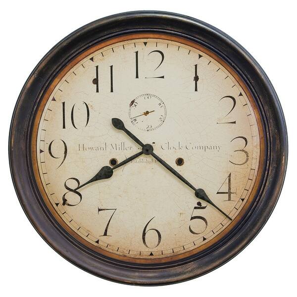 Shop Howard Miller Squire Rustic Transitional Vintage And Farmhouse Style Gallery Wall Clock Reloj De Pared Overstock 22819967