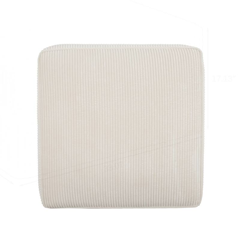 Upholstered Square Ottoman
