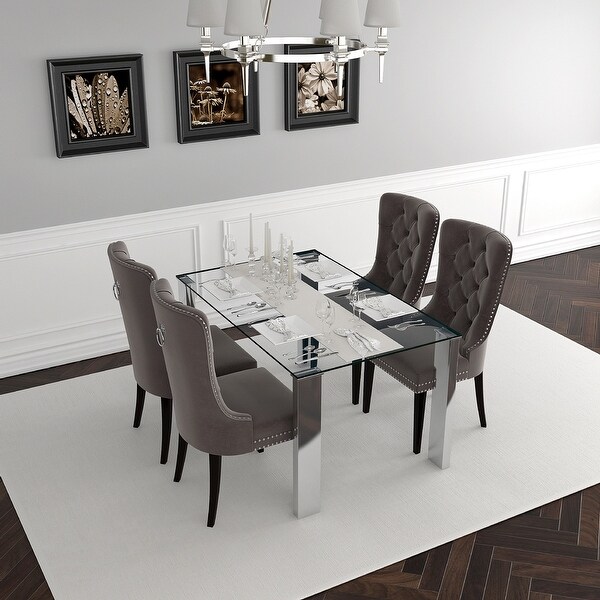 Round table and knocker chairs deals