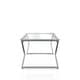 preview thumbnail 3 of 6, Furniture of America Kiloran Contemporary 47-inch Glass Top Coffee Table