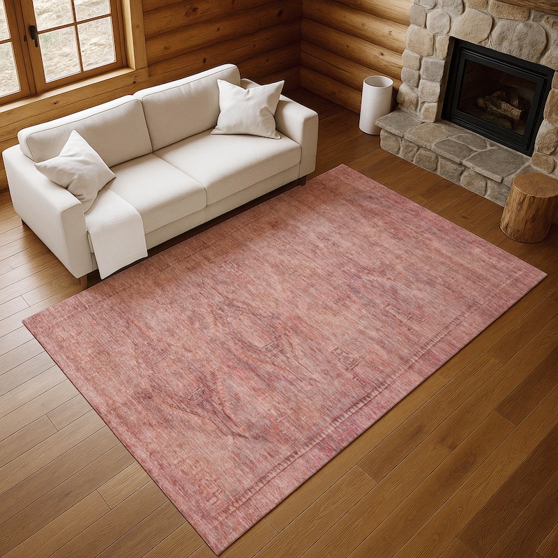 Premium Washable Super Soft Vintage Traditional Mayfield Rug