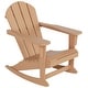 preview thumbnail 9 of 85, POLYTRENDS Laguna Adirondack Eco-Friendly Poly All-weather Outdoor Rocking Chair