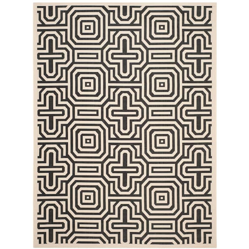 SAFAVIEH Courtyard Billye Indoor/ Outdoor Waterproof Patio Backyard Rug