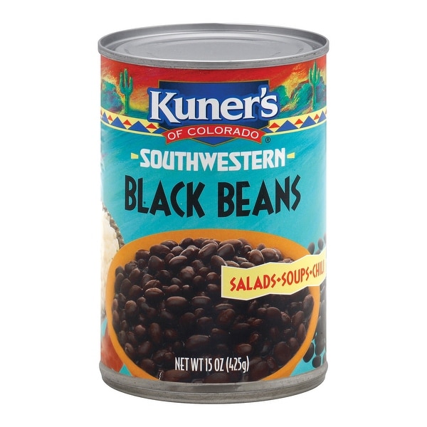 Kuner Black Beans - Case of 12 - 15 oz.