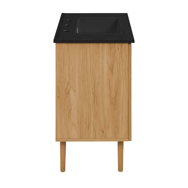 Swiss Madison SM-BV374-3MB Bron 37" Free Standing Single Basin Vanity