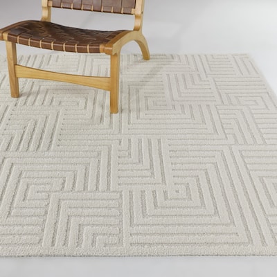 Chandra Textured Art Deco Area Rug