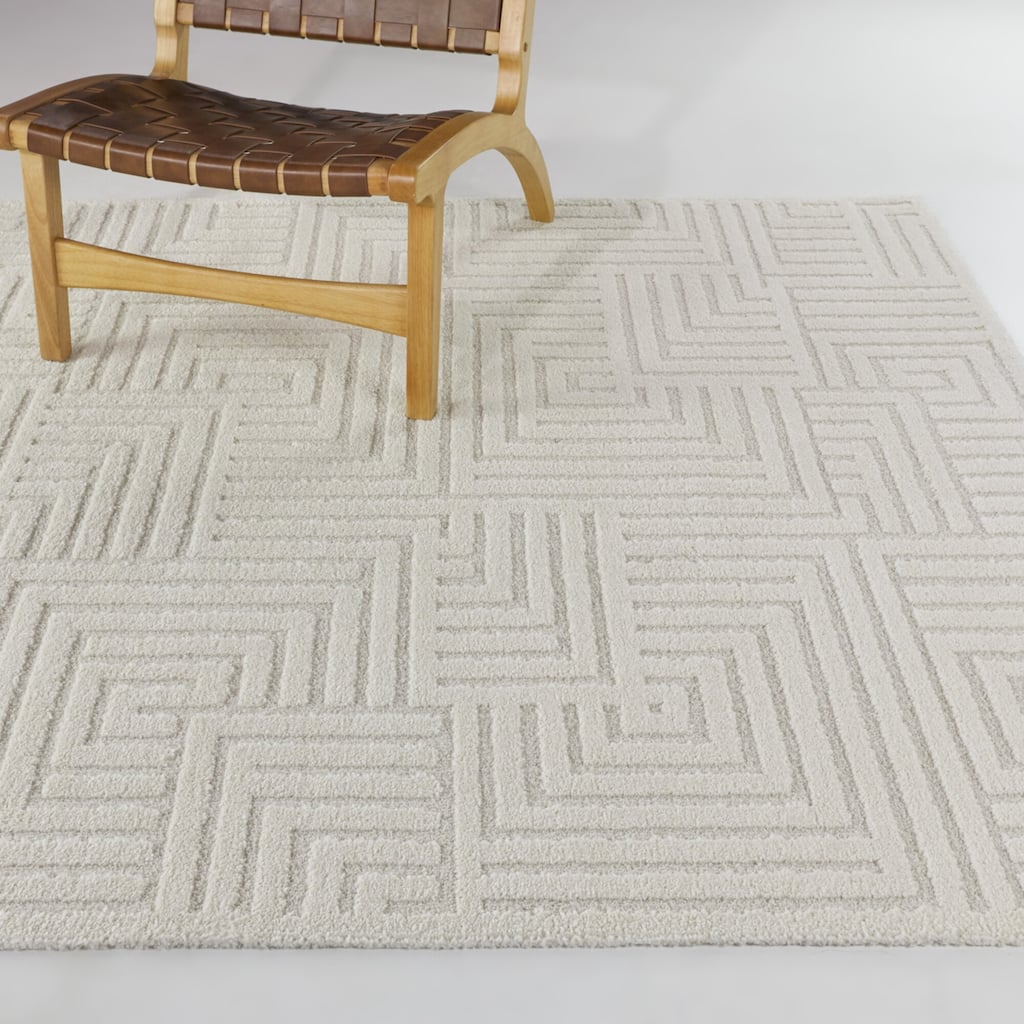 Chandra Textured Art Deco Area Rug