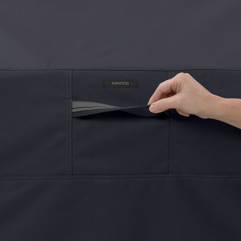 Classic Accessories Ravenna Water-Resistant 80 Inch BBQ Grill Cover