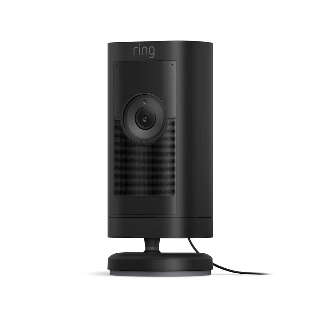 Ring Stick Up Cam Pro Plug In - Black