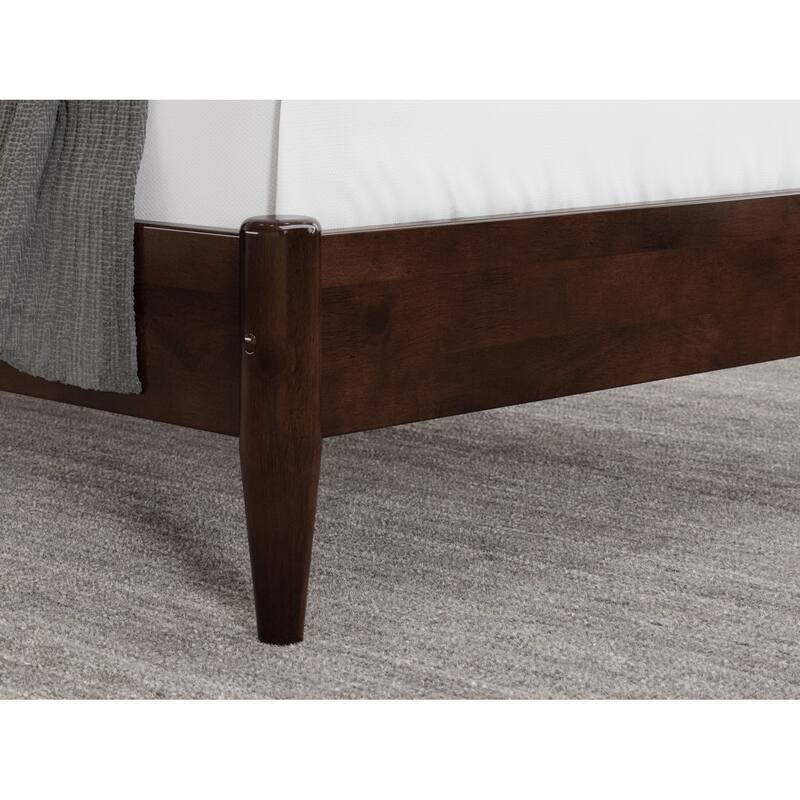 Becket Solid Wood Low Profile Platform Bed