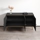 preview thumbnail 4 of 9, Meble Furniture Camelia 3D 54" Sideboard Buffet Credenza 54.3W x 15.8D x 29.5H Modern European