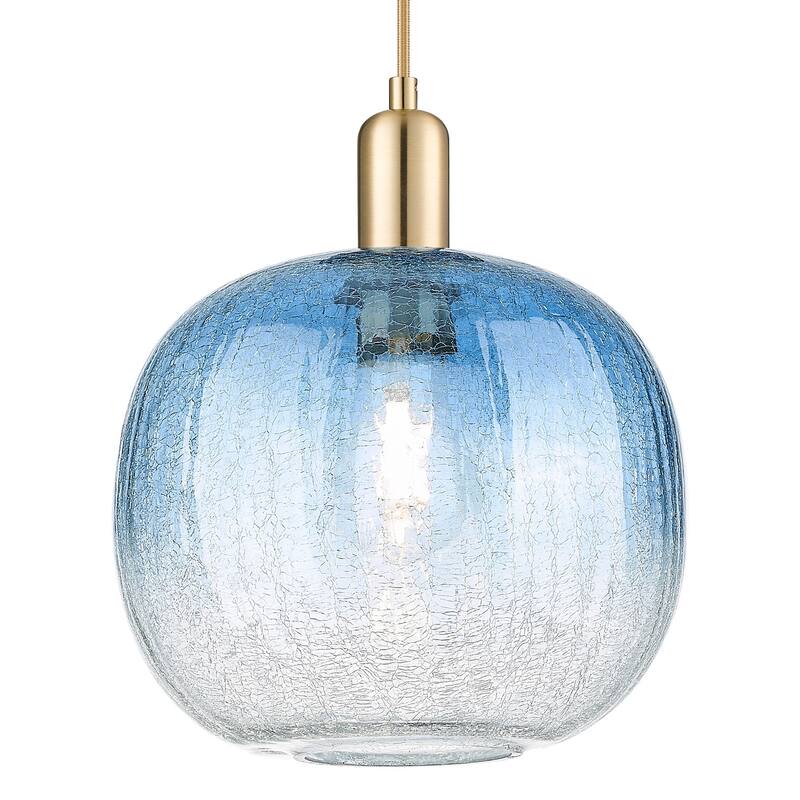 Innovations Lighting 716-1P-G481-10SB Brookhaven Sphere 10" Wide Cord - Champagne Bronze