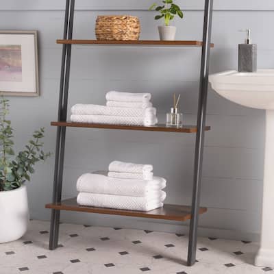 SAFAVIEH Home Chelsea 8-Piece Towel Bundle - 2 Bath Towels 2 Hand Towels 4 Wash Cloths