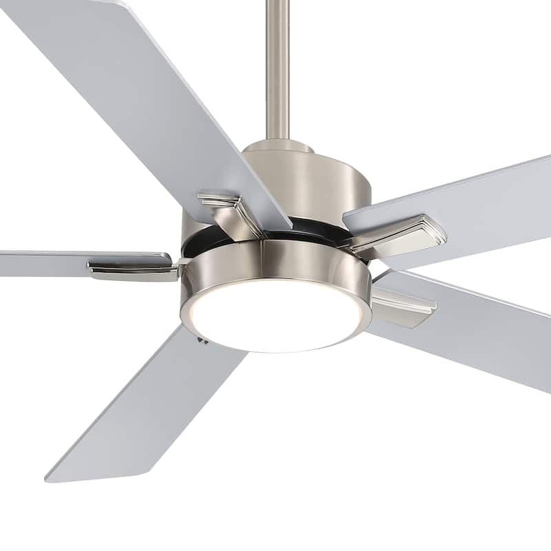 52 inch 5 Blade LED Ceiling Fan with Remote and Light Kit
