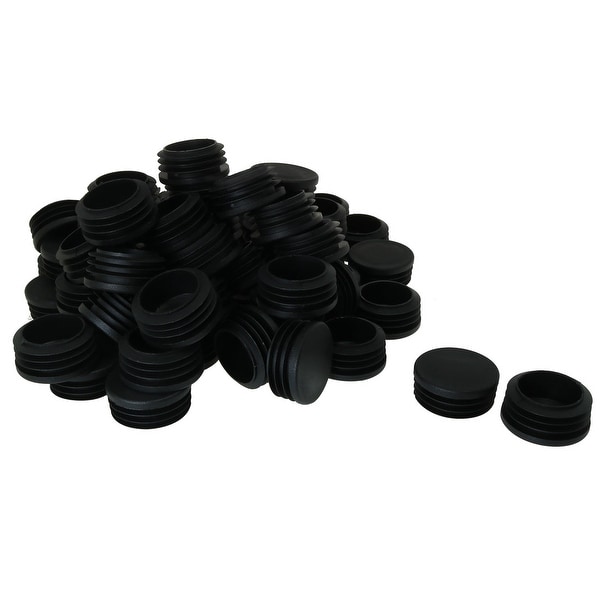 1 5/8" 1.57" OD Plastic Round Tube Insert Glide End Cap Pad 60pcs