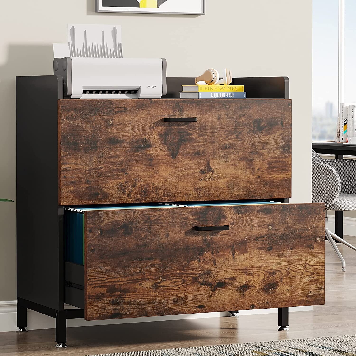 2 drawer filing shop cabinets for home