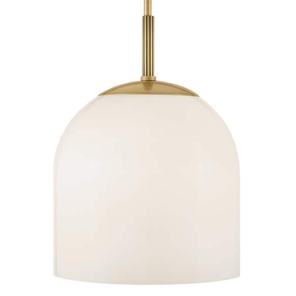 slide 2 of 11, Hinkley Lighting 45097 Willa 12" Wide Pendant Heritage Brass