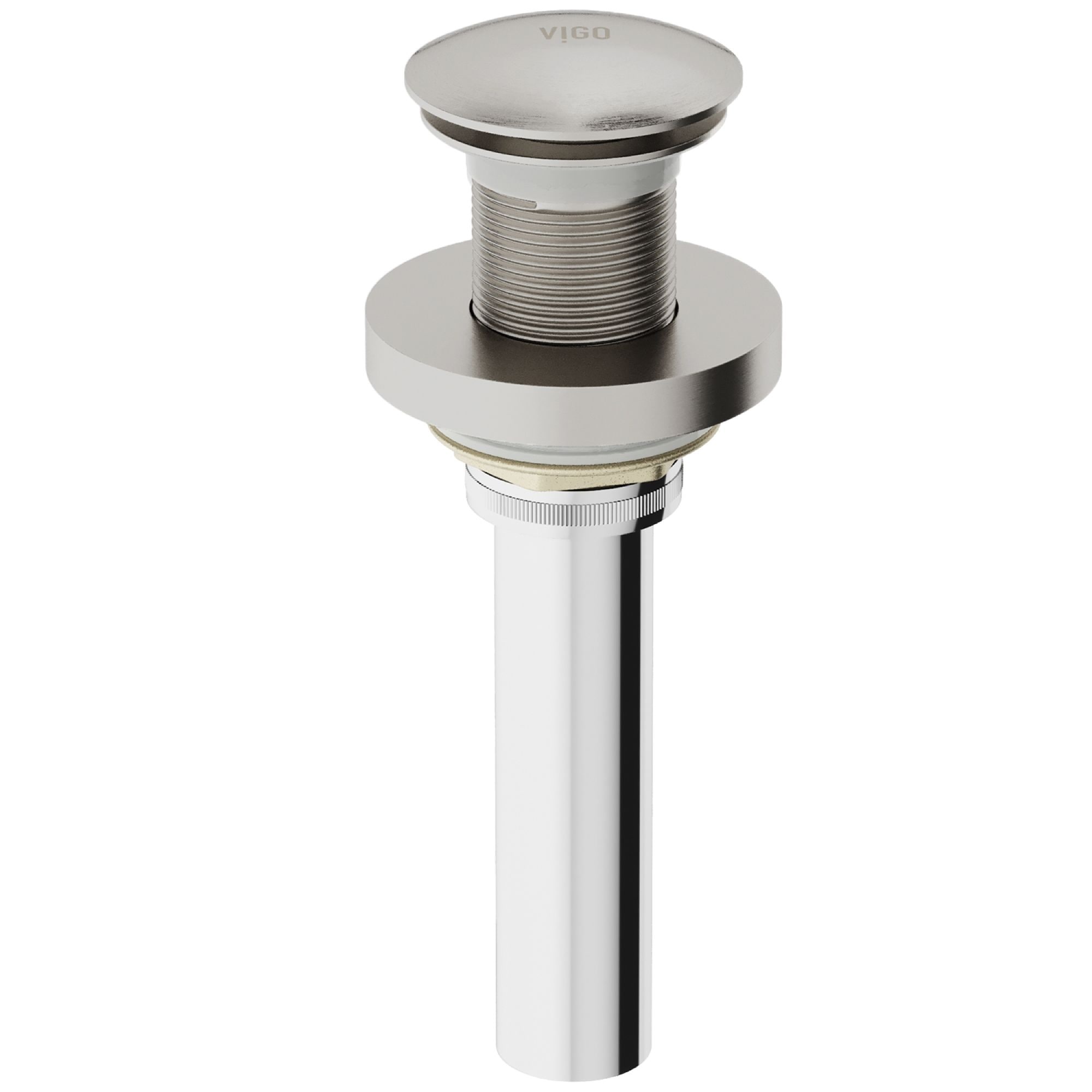 VIGO 1.75" W Vessel Bathroom Sink Pop-up Drain and Mounting Ring