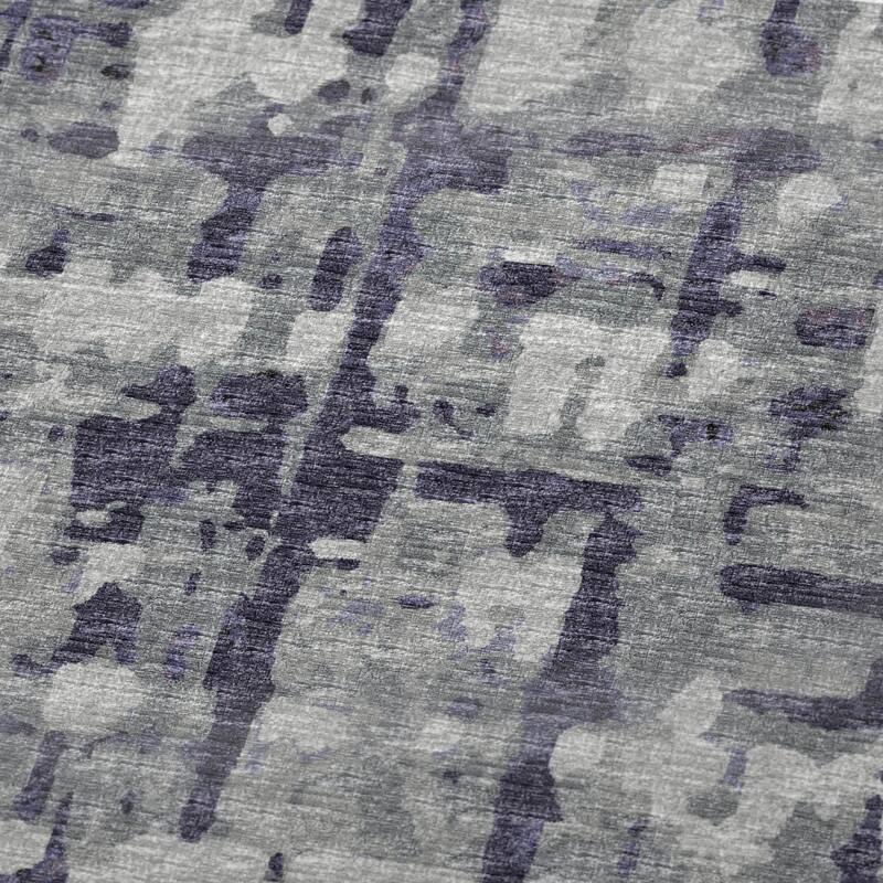 Premium Machine Washable ASB76 Abstract Contemporary Sherpa Throw Blanket