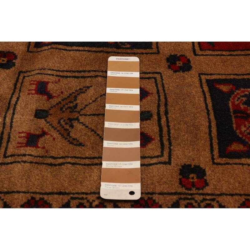 ECARPETGALLERY Hand-knotted Teimani Brown Wool Rug - 6'7 x 9'7