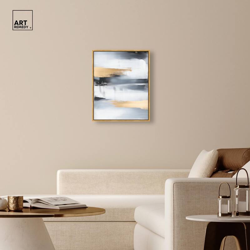 Visual Gold Vortex II Canvas by Art Remedy