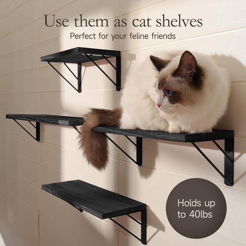 Wall Shelves for Bedroom Decor, Floating Shelves - 5.5"D x 16.5"W x 2.4"H