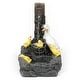 preview thumbnail 2 of 4, Resin Duck Family and Water Faucet Outdoor Patio Fountain