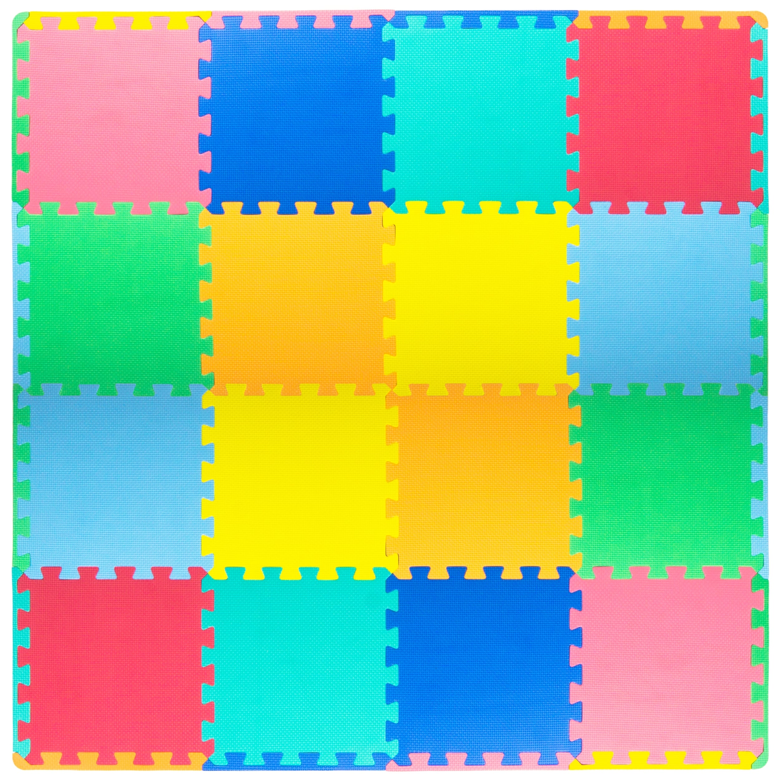 ProsourceFit Kids Solid Floor Play Mat 3/8-in