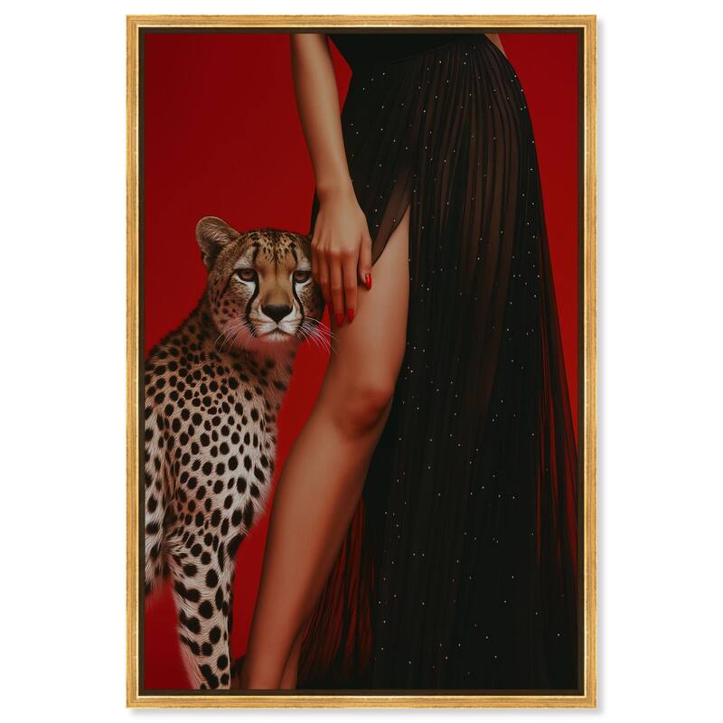 Wild at Heart Canvas by Art Remedy - Gold - 10" x 15"