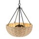 preview thumbnail 7 of 6, Golden Lighting 0890-6 Alcott 6 Light 24" Wide Cage Pendant
