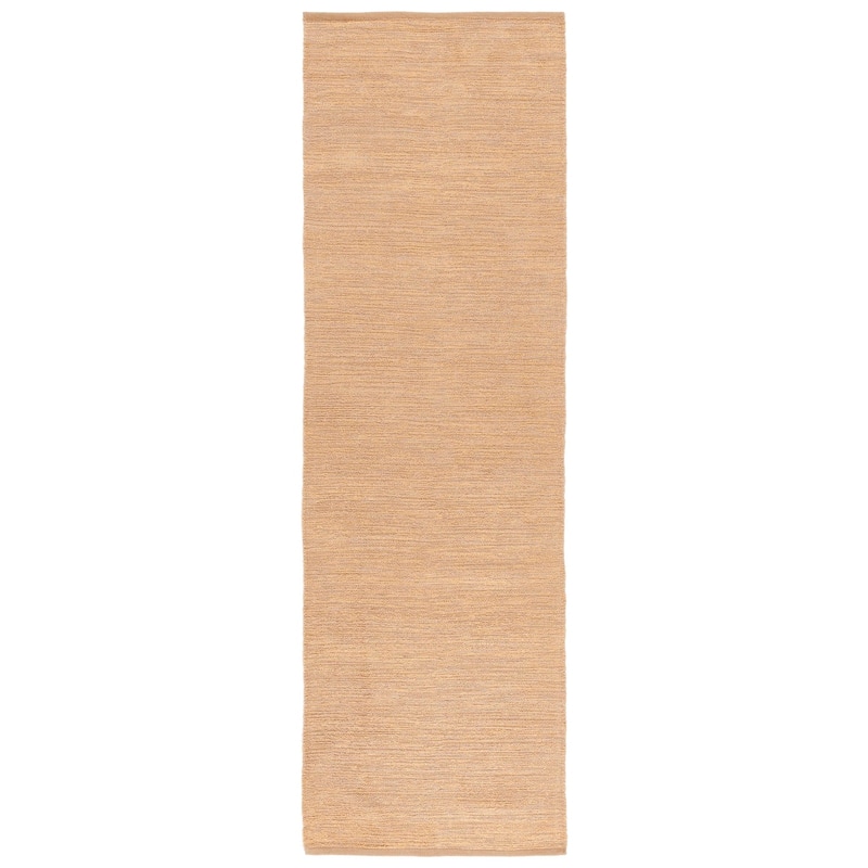 SAFAVIEH Handmade Montauk Willie Cotton Rug - 2'3" x 8' Runner - Gold