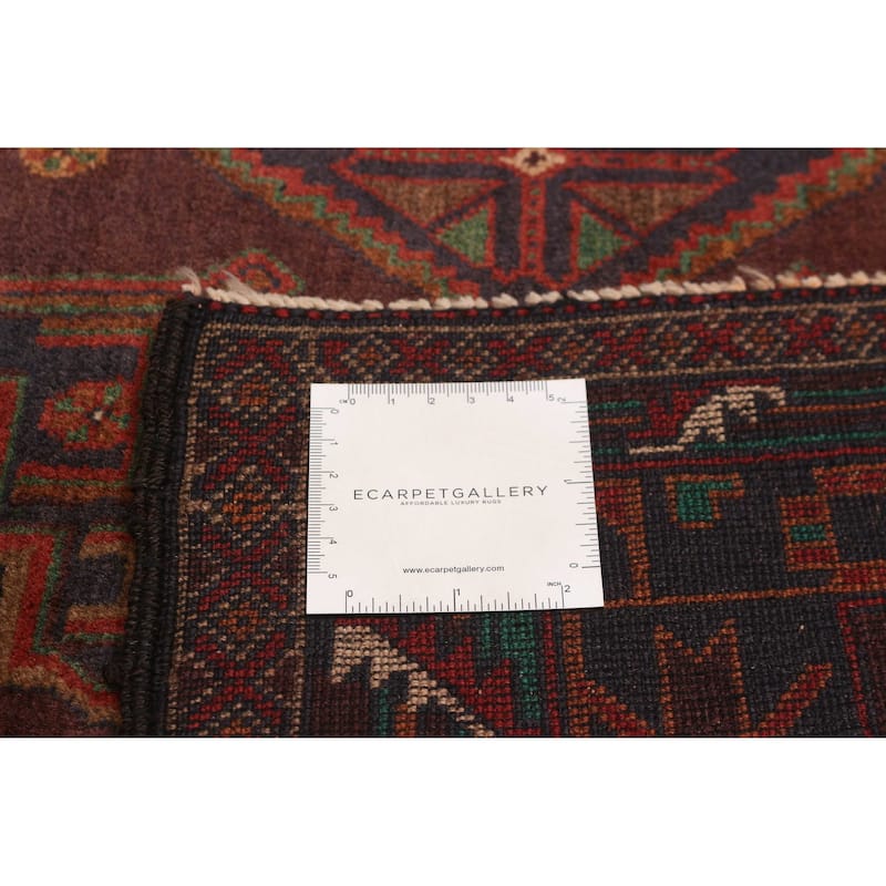 Teimani Brown Rug 3'10" x 6'7" - 3'10 x 6'7