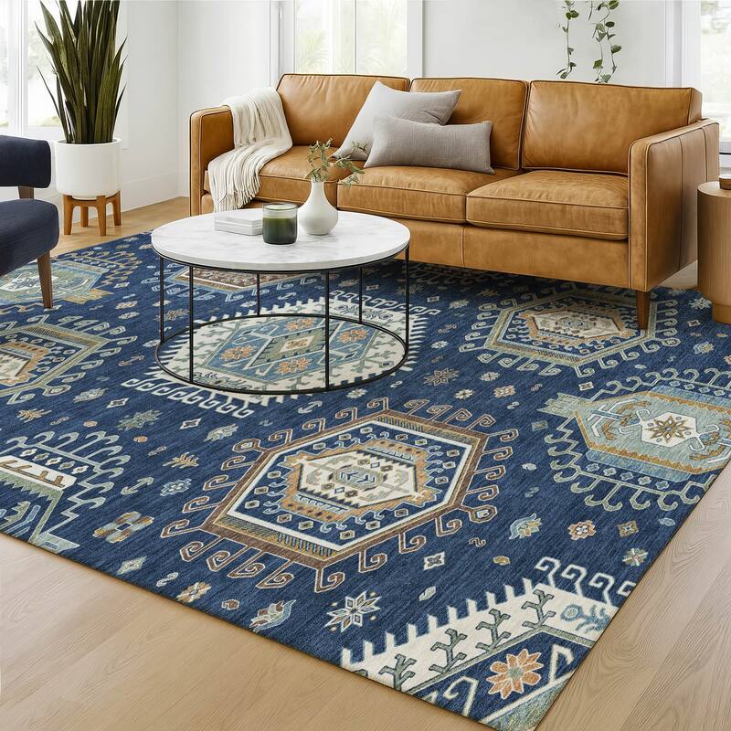 Machine Washable Indoor/ Outdoor Global Akron Chantille Rug