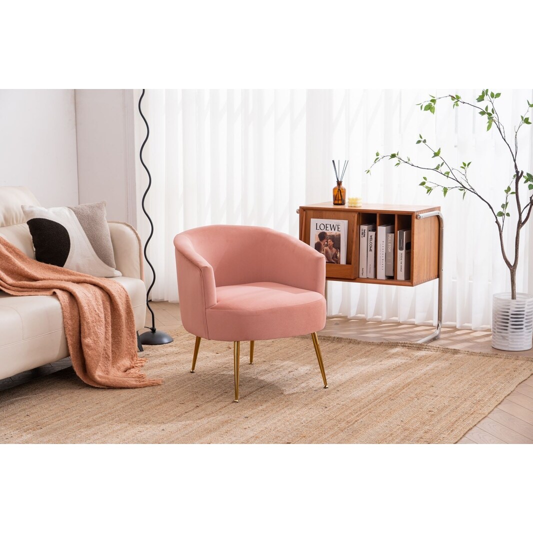 Pink tub chair on sale