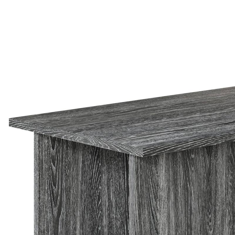 CraftPorch Elegance L-Shape Writing Desk with Cabinet