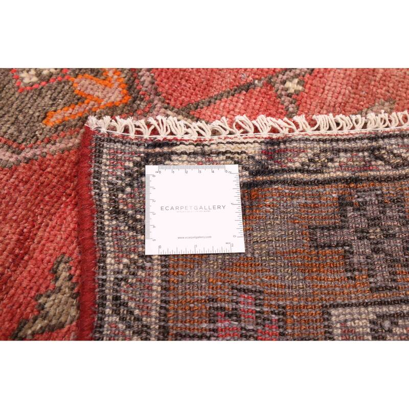 ECARPETGALLERY Hand-knotted Andelz Dark Copper Wool Rug - 3'8 x 8'5