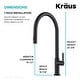 preview thumbnail 126 of 149, Kraus 2-Function 1-Handle 1-Hole Pulldown Sprayer Brass Kitchen Faucet
