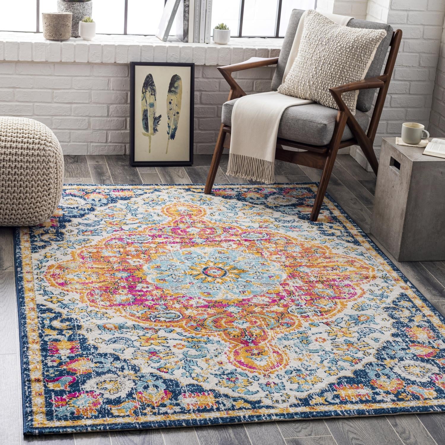 Livabliss Floransa Persian Area Rug.