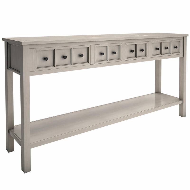 Rustic 60" Entryway Console Table