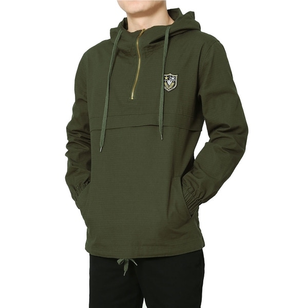 black pullover jacket men's