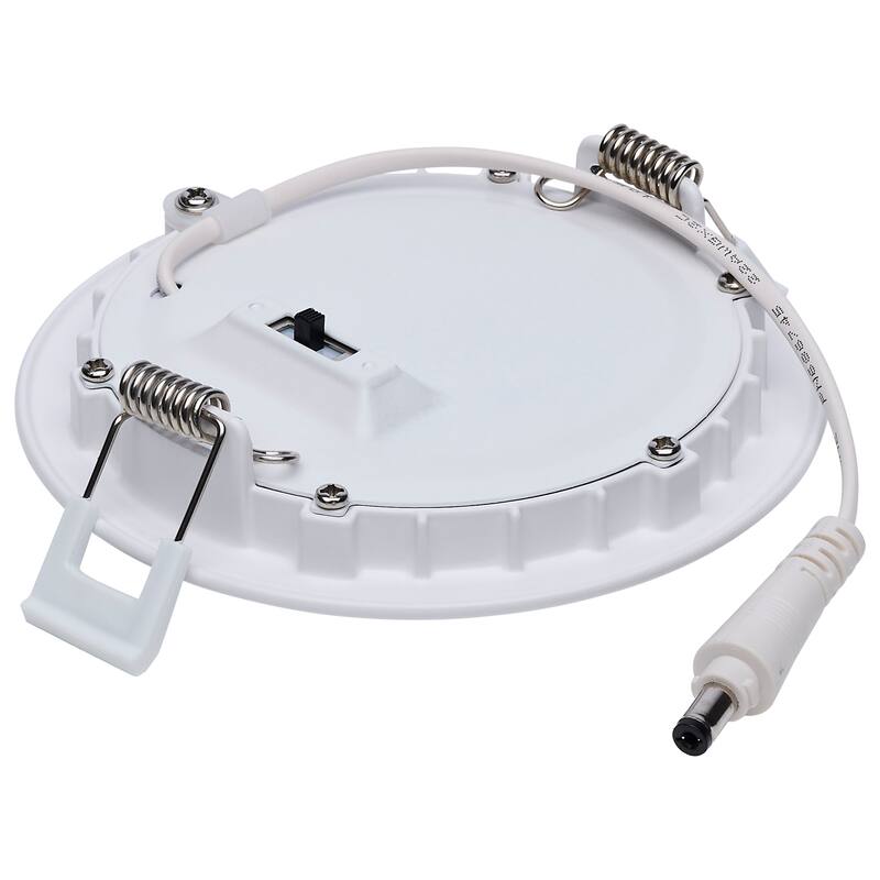 8/12 Watt LED Direct Wire Downlight 27K/3K/35K/4K/5K CCT 4 Inch Dual Dimming