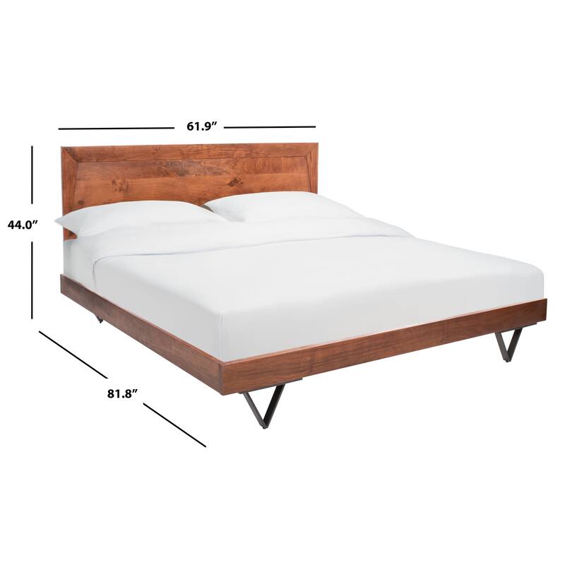 SAFAVIEH Couture Madyson Hairpin Leg Bed