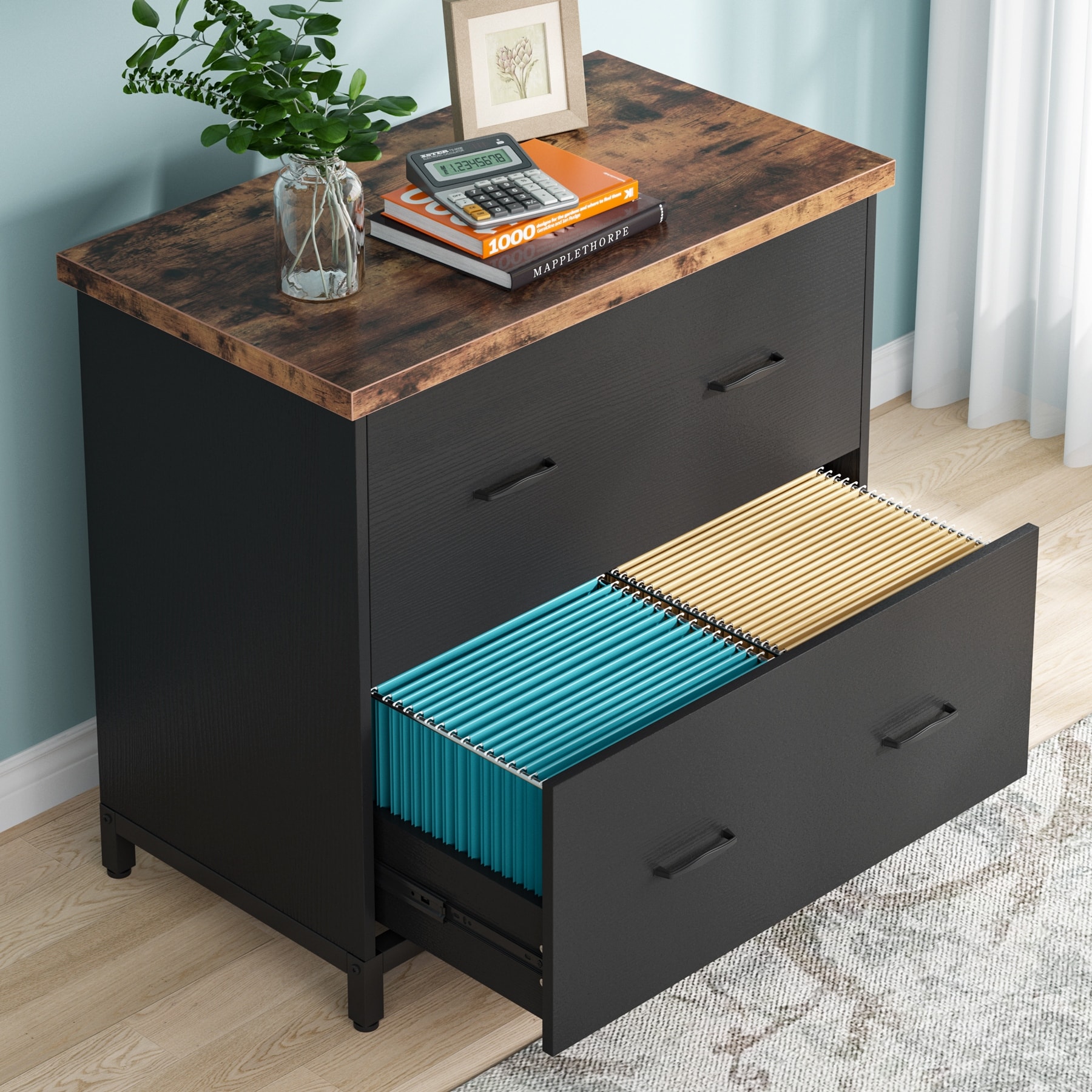 Furniture file online cabinets wood