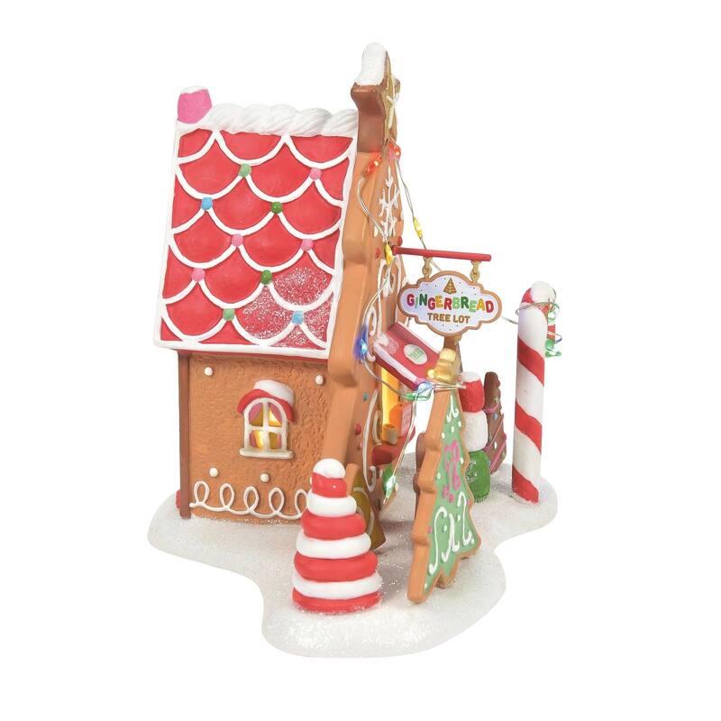 Department 56 North Pole Series Ice Your Own Tree Lot Lighted Building - 6015673