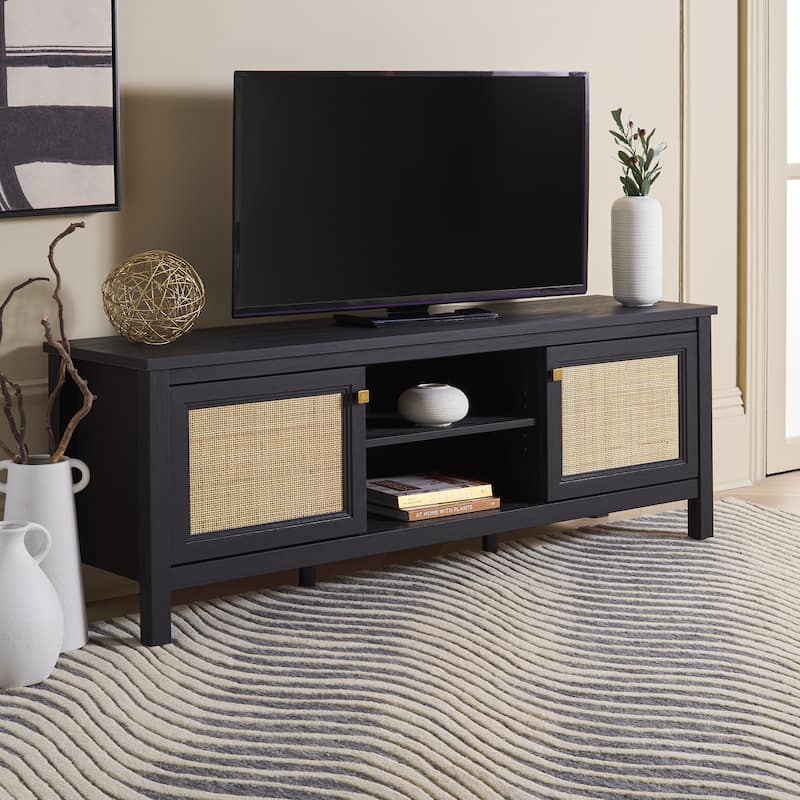 SAFAVIEH Home Evane 2 Door Media Stand - 59Wx16Dx22H