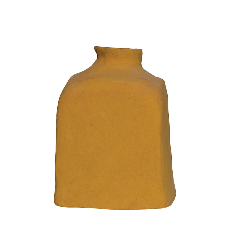 Decorative Paper Mache Floor Vase